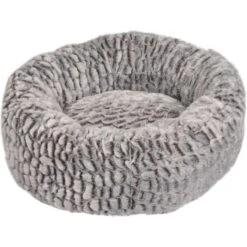 Flamingo Panier Snoozzy Rond Gris/noir Dia. 50x18cm