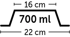 Flamingo Gamelle Royal Slow Down Blanche L – Image 2