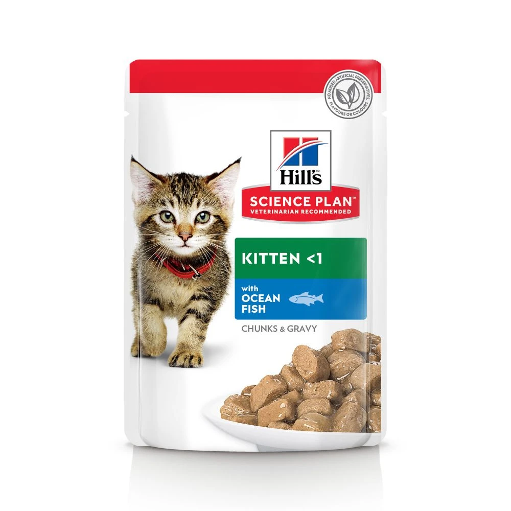 Hill's Science Plan Kitten Multipack 12 Sachets Repas Pour Chaton Poulet Et Poisson – Image 5
