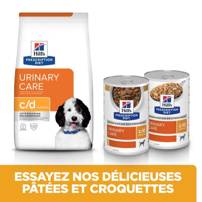 Hill's Prescription Diet C/D Urinary Multicare Croquettes Pour Chien Au Poulet