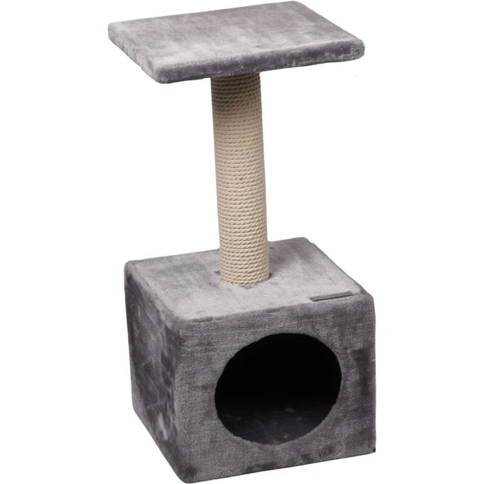 Flamingo Arbre à Chat Charles Gris 30x30x64,5cm