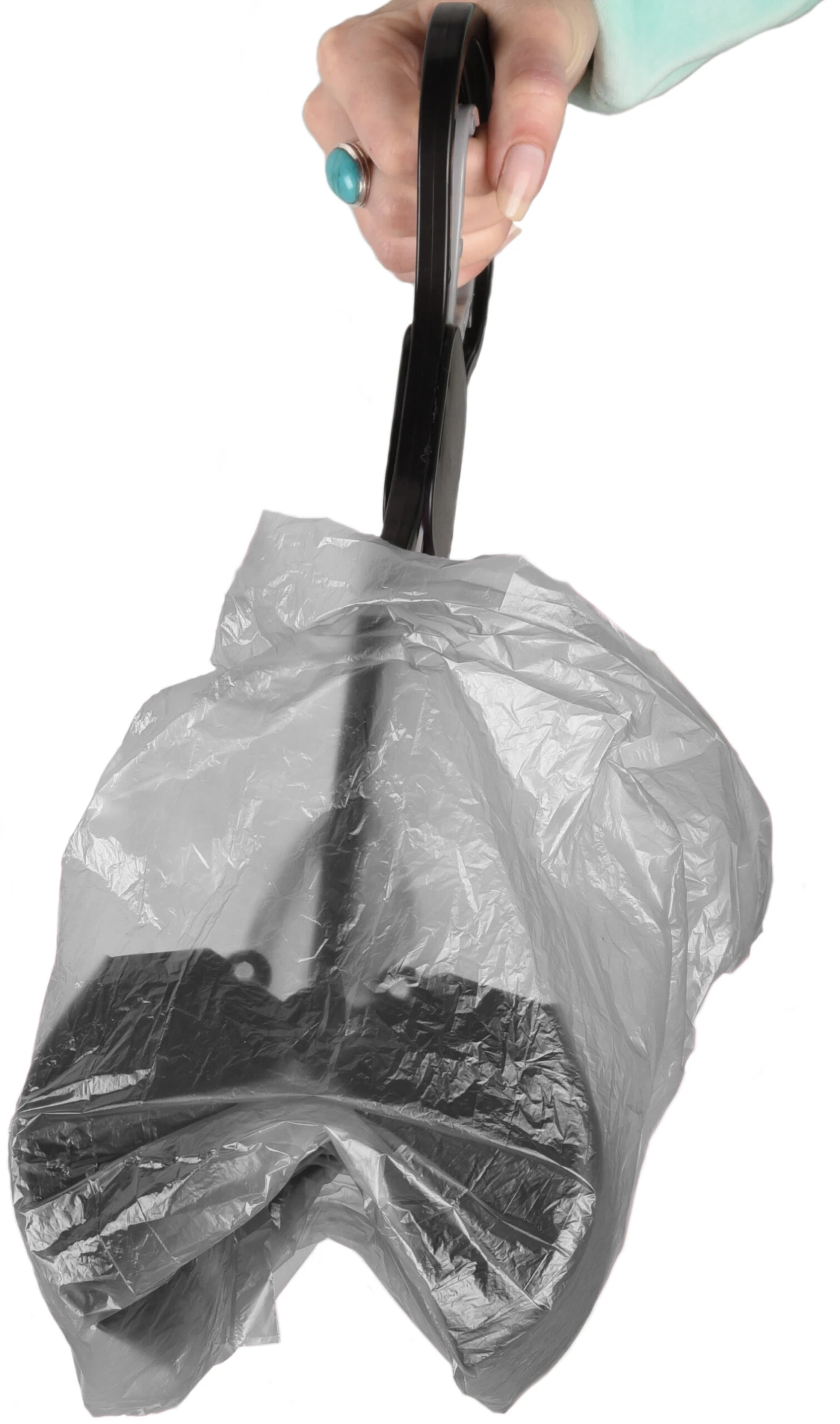 Flamingo Pelle Ramasse-crottes Easy Scoop Noir/gris L 15x12,5x61,5cm – Image 4