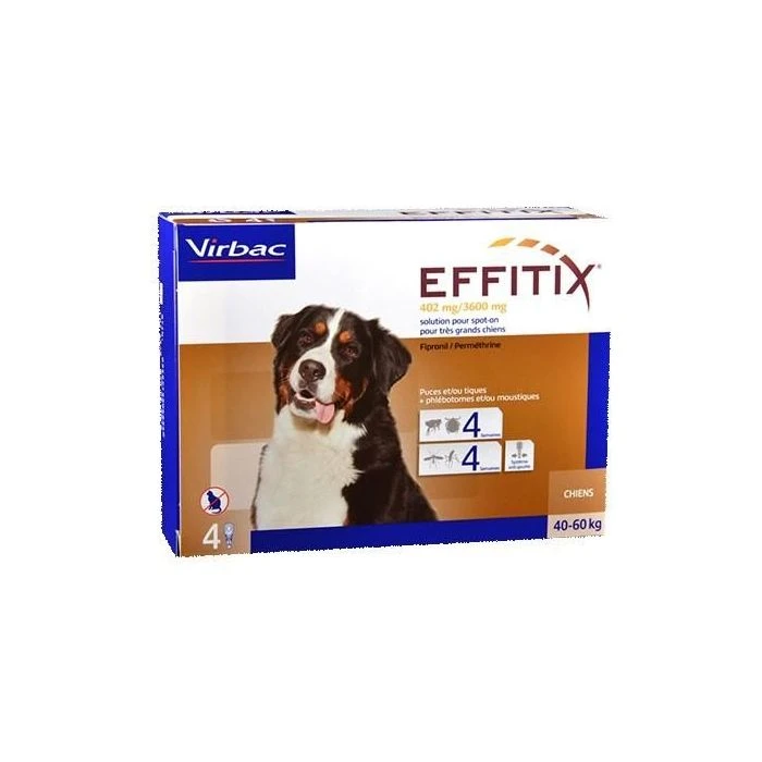 Effitix Spot On XL - Chien 40-60Kg – Image 2