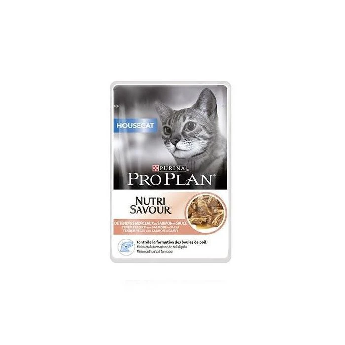 Purina Pro Plan Housecat Chat Sachets 24x85g Saumon