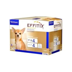 Effitix Spot On - Chien 1,5-4kg - 24 Pipettes
