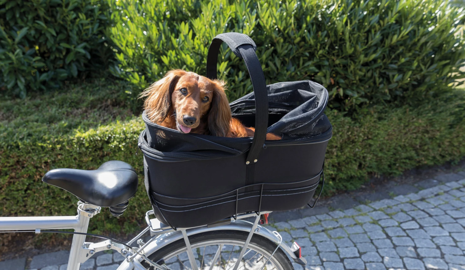 Trixie Panier De Vélo Pour Porte-bagage Large 29 × 49 × 60 Cm – Image 6