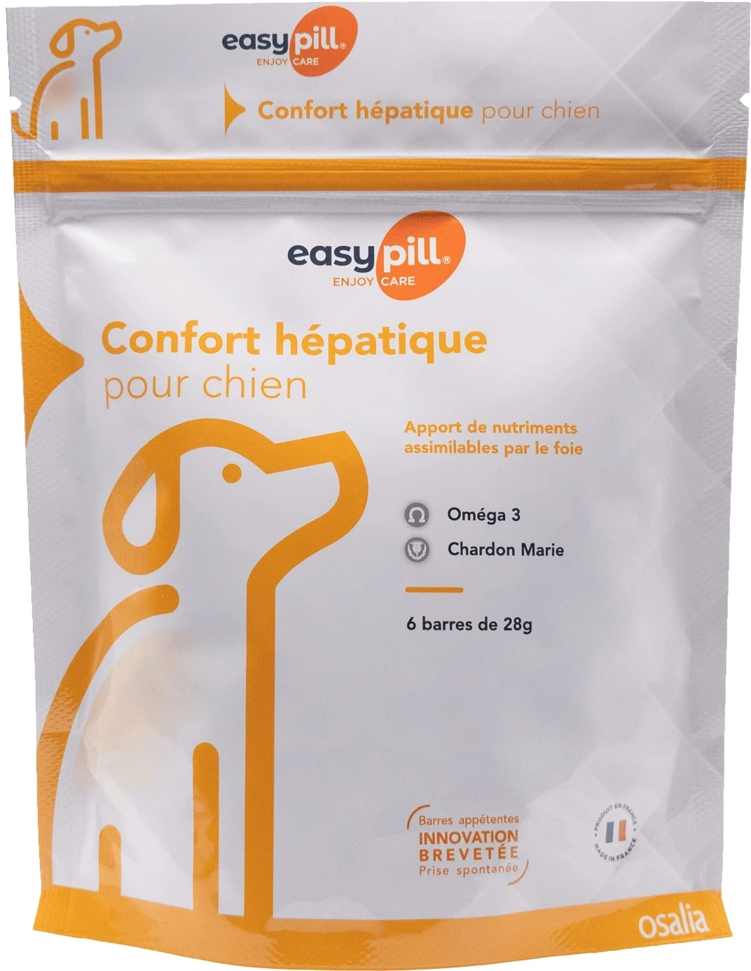 EASYPILL CHIEN CONFORT HÉPATIQUE 6 BARRES DE 28 GRS – Image 2