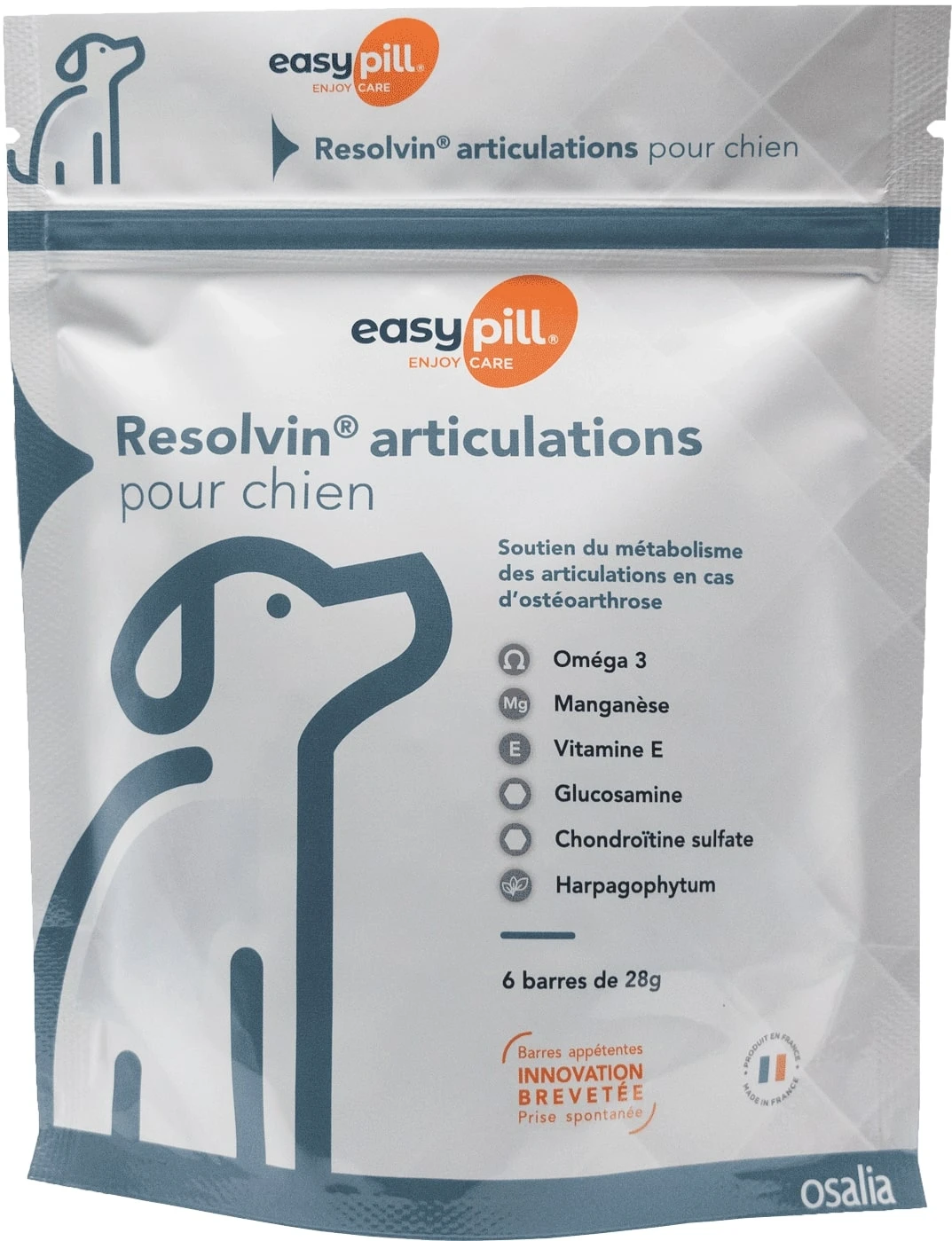 EASYPILL CHIEN RESOLVIN ARTICULATIONS - 6 BARRES DE 28 GRS – Image 2