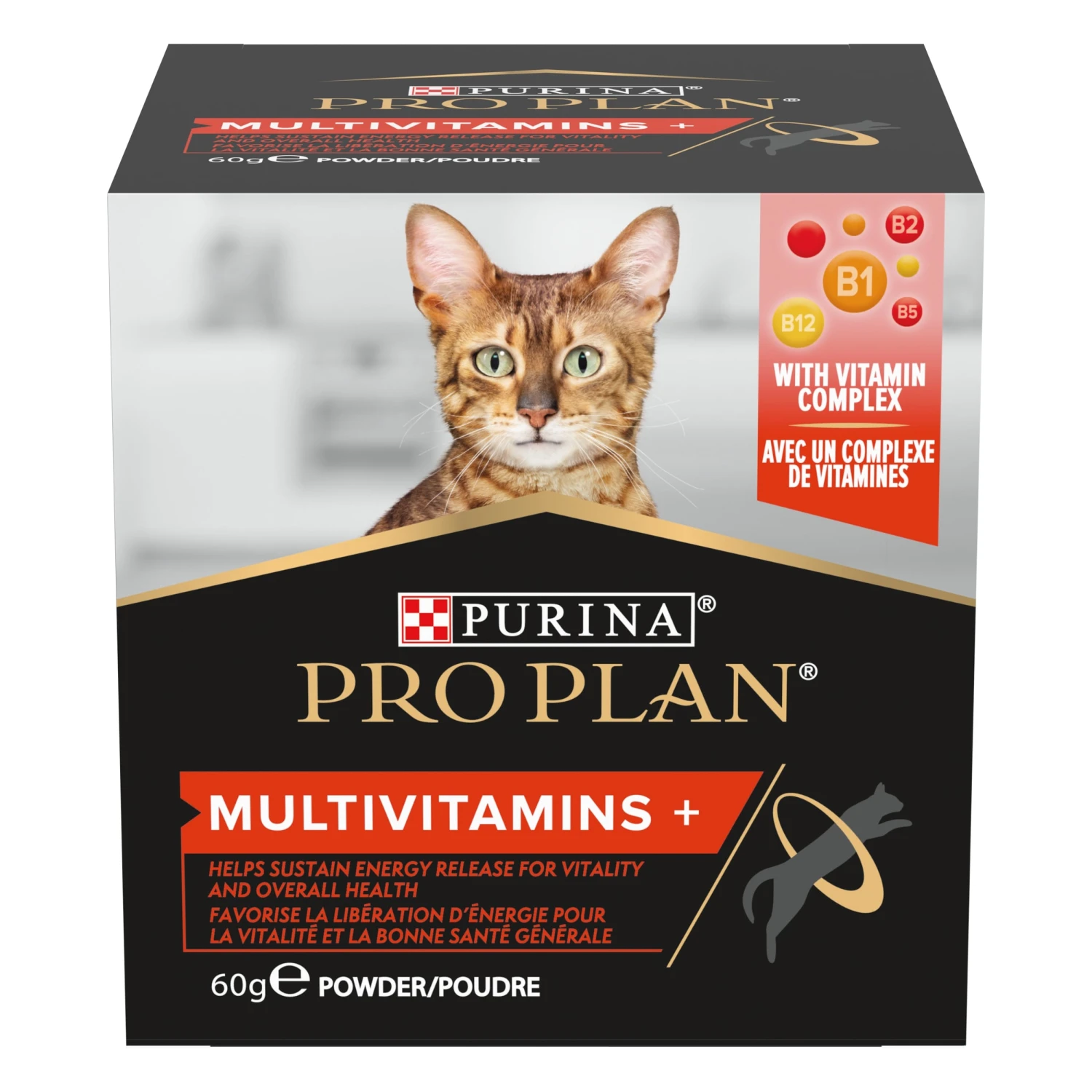 Purina PRO PLAN MULTIVITAMINS+ CHAT ALIMENT COMPLEMENTAIRE - 60G – Image 2
