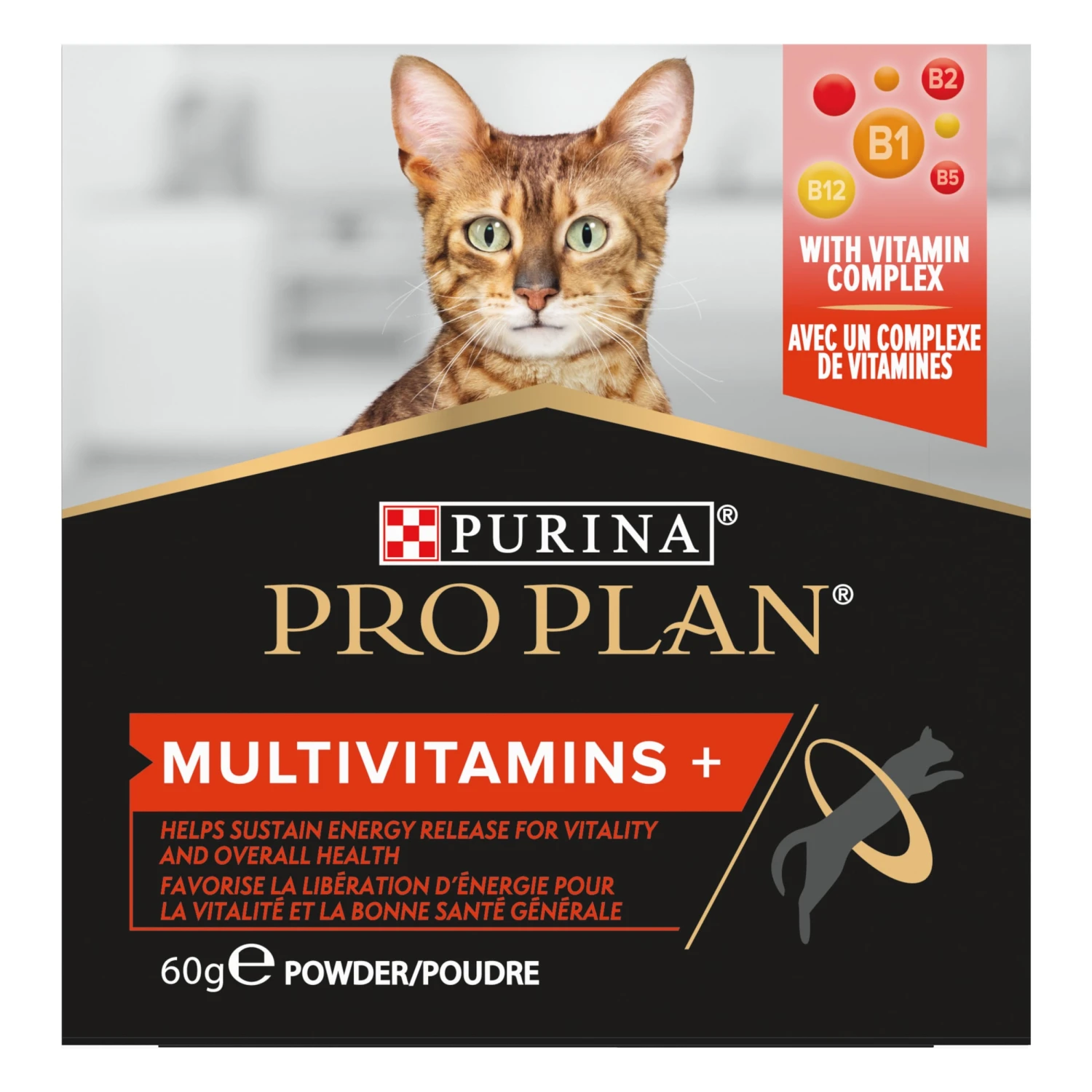 Purina PRO PLAN MULTIVITAMINS+ CHAT ALIMENT COMPLEMENTAIRE - 60G – Image 3