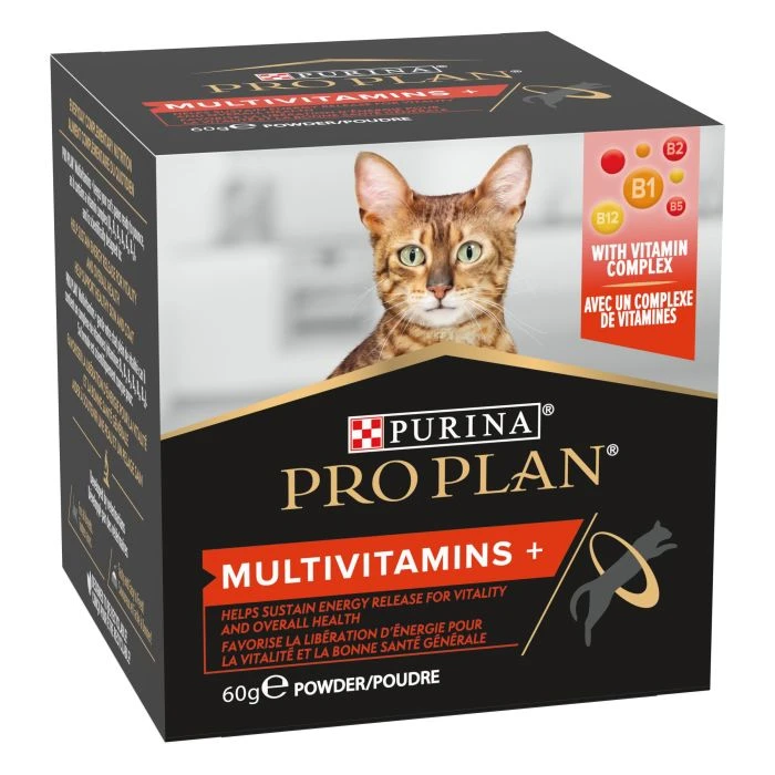 Purina PRO PLAN MULTIVITAMINS+ CHAT ALIMENT COMPLEMENTAIRE - 60G