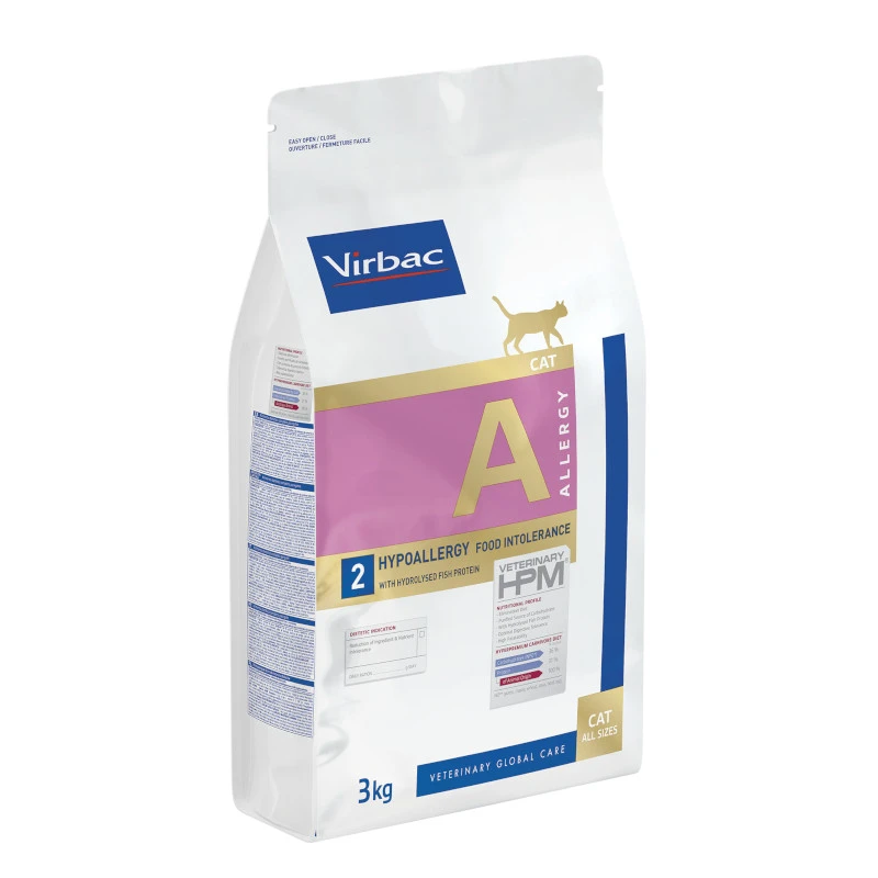 Virbac HPM Hypoallergy A2 Chat 3Kg – Image 3