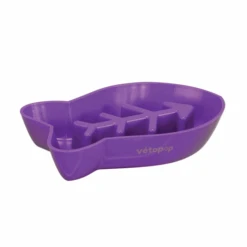 Gamelle Anti-Glouton Poisson Violet