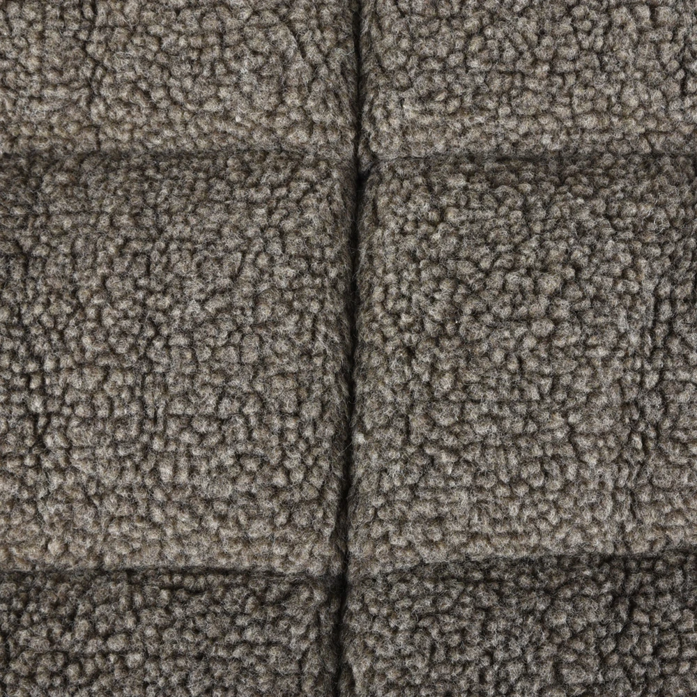 Flamingo Coussin Sherpa Rectangulaire Brun 100x63x8cm – Image 2