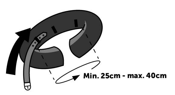 Flamingo Collier Gonflable Pour Chiens Gofi M – Image 3