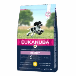 Eukanuba Puppy & Junior Medium Breed Pour Chien 3kg