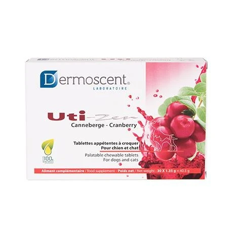 DERMOSCENT UTI-ZEN Chien Et Chat 30 Tablettes – Image 2